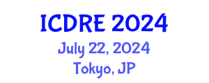 International Conference on Desalination and Renewable Energy (ICDRE) July 22, 2024 - Tokyo, Japan