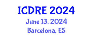 International Conference on Desalination and Renewable Energy (ICDRE) June 13, 2024 - Barcelona, Spain