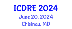 International Conference on Desalination and Renewable Energy (ICDRE) June 20, 2024 - Chisinau, Republic of Moldova