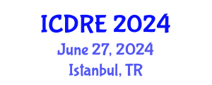 International Conference on Desalination and Renewable Energy (ICDRE) June 27, 2024 - Istanbul, Turkey