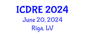 International Conference on Desalination and Renewable Energy (ICDRE) June 20, 2024 - Riga, Latvia