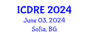 International Conference on Desalination and Renewable Energy (ICDRE) June 03, 2024 - Sofia, Bulgaria