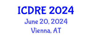 International Conference on Desalination and Renewable Energy (ICDRE) June 20, 2024 - Vienna, Austria