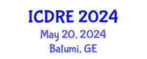 International Conference on Desalination and Renewable Energy (ICDRE) May 20, 2024 - Batumi, Georgia