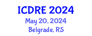 International Conference on Desalination and Renewable Energy (ICDRE) May 20, 2024 - Belgrade, Serbia