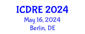 International Conference on Desalination and Renewable Energy (ICDRE) May 16, 2024 - Berlin, Germany