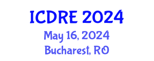 International Conference on Desalination and Renewable Energy (ICDRE) May 16, 2024 - Bucharest, Romania