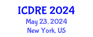 International Conference on Desalination and Renewable Energy (ICDRE) May 23, 2024 - New York, United States