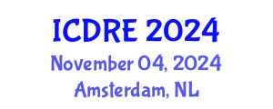 International Conference on Desalination and Renewable Energy (ICDRE) November 04, 2024 - Amsterdam, Netherlands