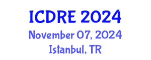International Conference on Desalination and Renewable Energy (ICDRE) November 07, 2024 - Istanbul, Turkey