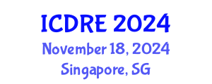 International Conference on Desalination and Renewable Energy (ICDRE) November 18, 2024 - Singapore, Singapore