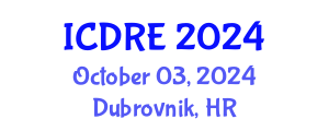 International Conference on Desalination and Renewable Energy (ICDRE) October 03, 2024 - Dubrovnik, Croatia