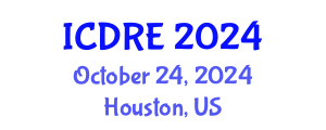 International Conference on Desalination and Renewable Energy (ICDRE) October 24, 2024 - Houston, United States