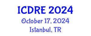 International Conference on Desalination and Renewable Energy (ICDRE) October 17, 2024 - Istanbul, Turkey