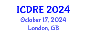 International Conference on Desalination and Renewable Energy (ICDRE) October 17, 2024 - London, United Kingdom