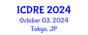 International Conference on Desalination and Renewable Energy (ICDRE) October 03, 2024 - Tokyo, Japan