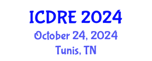 International Conference on Desalination and Renewable Energy (ICDRE) October 24, 2024 - Tunis, Tunisia