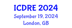 International Conference on Desalination and Renewable Energy (ICDRE) September 19, 2024 - London, United Kingdom