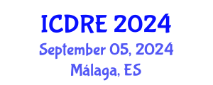 International Conference on Desalination and Renewable Energy (ICDRE) September 05, 2024 - Málaga, Spain