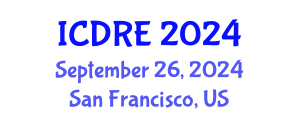 International Conference on Desalination and Renewable Energy (ICDRE) September 26, 2024 - San Francisco, United States