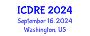 International Conference on Desalination and Renewable Energy (ICDRE) September 16, 2024 - Washington, United States