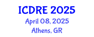 International Conference on Desalination and Renewable Energy (ICDRE) April 08, 2025 - Athens, Greece