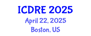 International Conference on Desalination and Renewable Energy (ICDRE) April 22, 2025 - Boston, United States