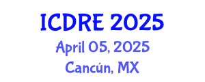 International Conference on Desalination and Renewable Energy (ICDRE) April 05, 2025 - Cancún, Mexico