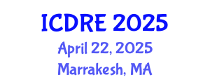 International Conference on Desalination and Renewable Energy (ICDRE) April 22, 2025 - Marrakesh, Morocco