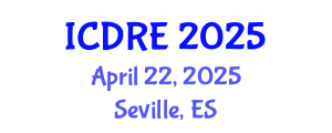 International Conference on Desalination and Renewable Energy (ICDRE) April 22, 2025 - Seville, Spain