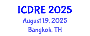 International Conference on Desalination and Renewable Energy (ICDRE) August 19, 2025 - Bangkok, Thailand