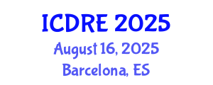 International Conference on Desalination and Renewable Energy (ICDRE) August 16, 2025 - Barcelona, Spain