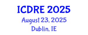 International Conference on Desalination and Renewable Energy (ICDRE) August 23, 2025 - Dublin, Ireland