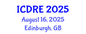 International Conference on Desalination and Renewable Energy (ICDRE) August 16, 2025 - Edinburgh, United Kingdom