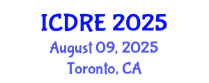 International Conference on Desalination and Renewable Energy (ICDRE) August 09, 2025 - Toronto, Canada