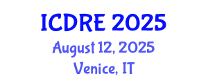 International Conference on Desalination and Renewable Energy (ICDRE) August 12, 2025 - Venice, Italy
