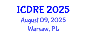 International Conference on Desalination and Renewable Energy (ICDRE) August 09, 2025 - Warsaw, Poland