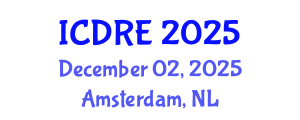 International Conference on Desalination and Renewable Energy (ICDRE) December 02, 2025 - Amsterdam, Netherlands