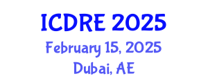 International Conference on Desalination and Renewable Energy (ICDRE) February 15, 2025 - Dubai, United Arab Emirates