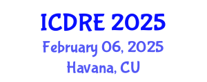 International Conference on Desalination and Renewable Energy (ICDRE) February 06, 2025 - Havana, Cuba