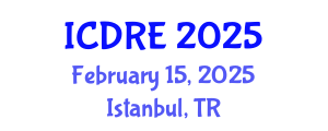 International Conference on Desalination and Renewable Energy (ICDRE) February 15, 2025 - Istanbul, Turkey