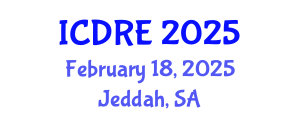 International Conference on Desalination and Renewable Energy (ICDRE) February 18, 2025 - Jeddah, Saudi Arabia