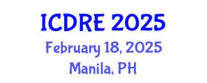 International Conference on Desalination and Renewable Energy (ICDRE) February 18, 2025 - Manila, Philippines