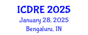 International Conference on Desalination and Renewable Energy (ICDRE) January 28, 2025 - Bengaluru, India