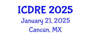 International Conference on Desalination and Renewable Energy (ICDRE) January 21, 2025 - Cancún, Mexico
