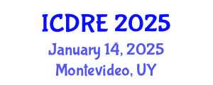 International Conference on Desalination and Renewable Energy (ICDRE) January 14, 2025 - Montevideo, Uruguay