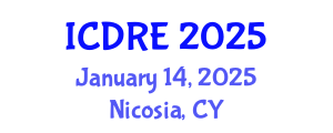 International Conference on Desalination and Renewable Energy (ICDRE) January 14, 2025 - Nicosia, Cyprus