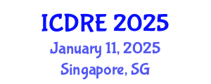 International Conference on Desalination and Renewable Energy (ICDRE) January 11, 2025 - Singapore, Singapore