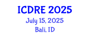 International Conference on Desalination and Renewable Energy (ICDRE) July 15, 2025 - Bali, Indonesia