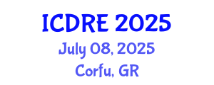 International Conference on Desalination and Renewable Energy (ICDRE) July 08, 2025 - Corfu, Greece